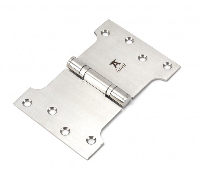 From The Anvil 49568 Parliament Hinges (Pair) - 102x156mm - Satin Stainless Steel