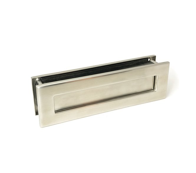 From The Anvil 49598 (Grade 316) Traditional Letterbox - 315x92mm - Satin Stainless Steel