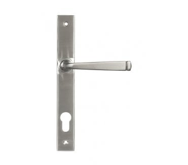 From The Anvil 49800 (Grade 316) Avon Slimline Lever Espag. Lock Set - Satin Stainless Steel