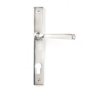 From The Anvil 49801 (Grade 316) Avon Slimline Lever Espag. Lock Set - Polished Stainless Steel