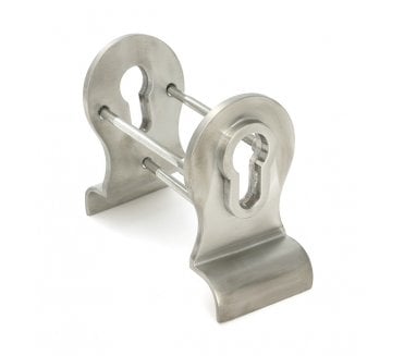 From The Anvil 49812 (Grade 316) Euro Cylinder Pull - Back to Back - Satin Stainless Steel