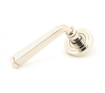 From The Anvil 49954 Avon Lever on Rose Set (Art Deco) - Unsprung - Polished Nickel