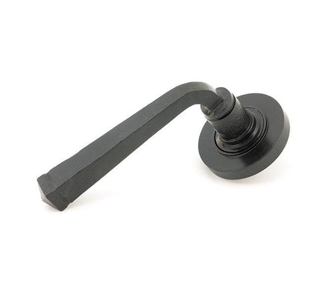 From The Anvil 49961 Avon Lever Handle On Rose Set Unsprung (Plain Rose) - External Beeswax