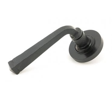 From The Anvil 49961 Avon Lever Handle On Rose Set Unsprung (Plain Rose) - External Beeswax