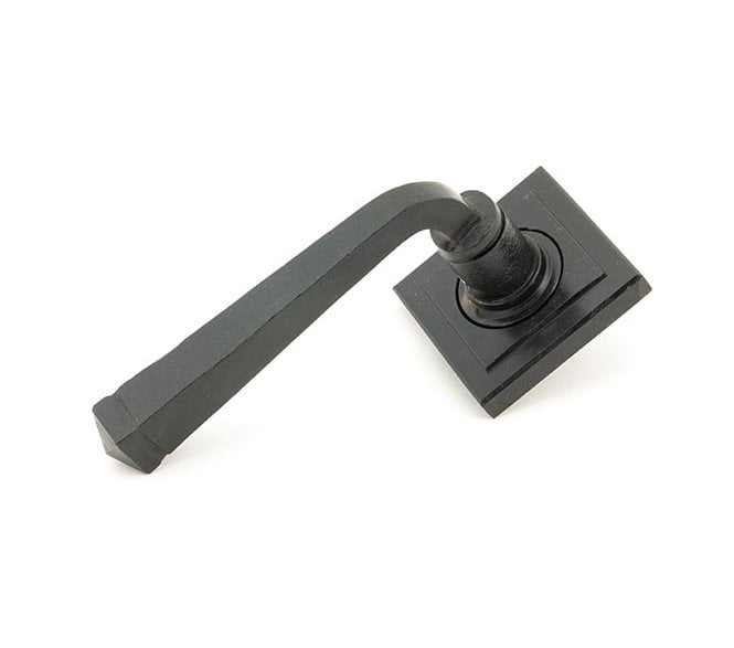 From The Anvil 49964 Avon Lever Handle On Rose Set Unsprung (Square Rose) - External Beeswax