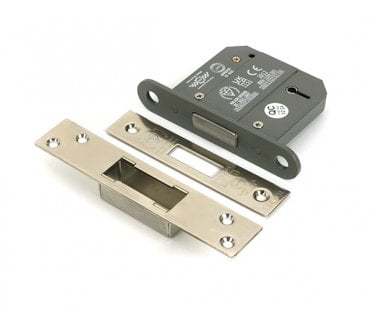 From The Anvil 5 Lever Mortice Dead Lock - Polished Chrome