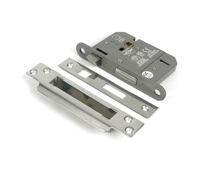 From The Anvil 5 Lever Mortice Sash Lock - Polished Stainless Steel