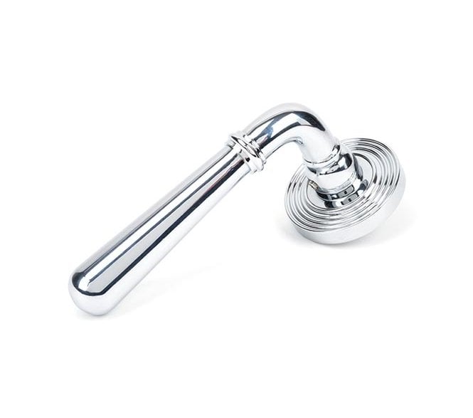 From The Anvil 50023 Newbury Lever on Rose Set (Beehive) - Unsprung - Polished Chrome