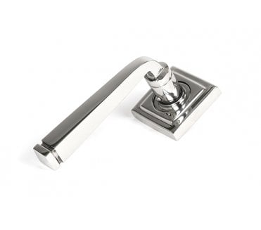 From The Anvil 50080 (Grade 316) Avon Lever on Rose Set (Square) - Unsprung - Polished Stainless Steel