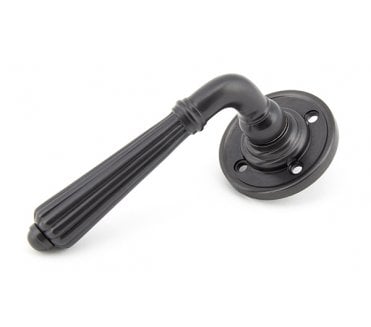 From The Anvil 50084 Hinton Lever on Rose Set - Unsprung - Aged Bronze