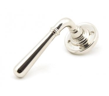 From The Anvil 50092 Newbury Lever on Rose Set - Unsprung - Polished Nickel
