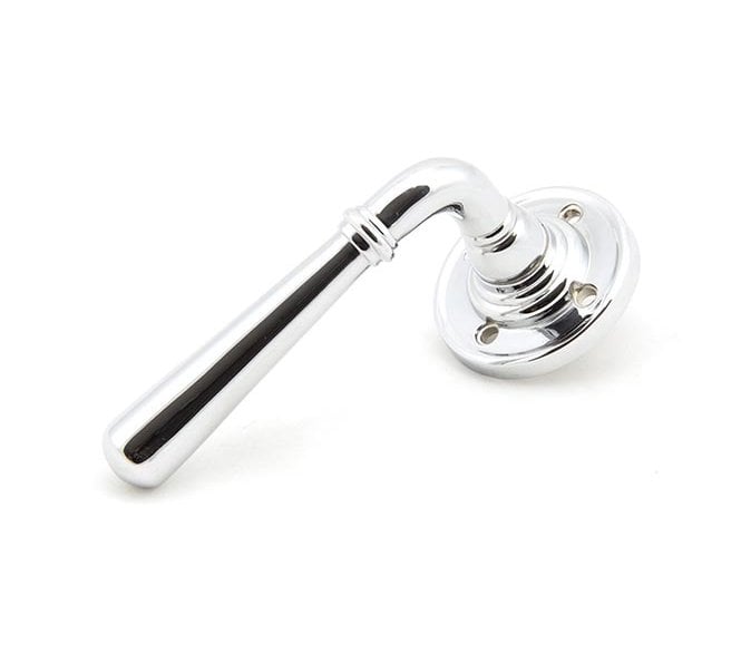 From The Anvil 50093 Newbury Lever on Rose Set - Unsprung - Polished Chrome