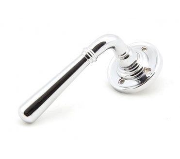 From The Anvil 50093 Newbury Lever on Rose Set - Unsprung - Polished Chrome