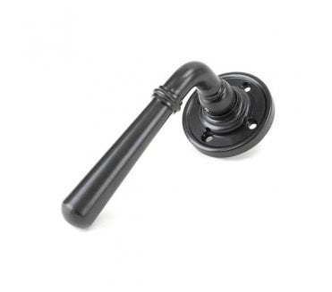 From The Anvil 50094 Newbury Lever on Rose Set - Unsprung - Aged Bronze