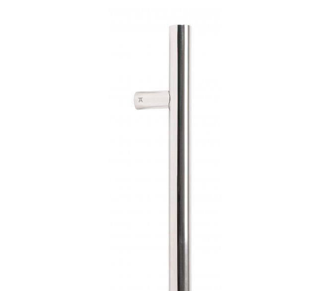 From The Anvil 50245 (Grade 316) - 1200mm - T Bar Handle (Face Fix) - Polished Stainless Steel