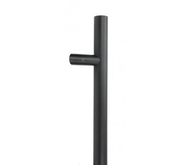 From The Anvil 50789 (Grade 316) - 900mm - Cranked T Bar Handle (Bolt Fix) - Matt Black