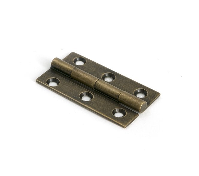 From The Anvil 50952 Cabinet Hinges (Pair) - 50x28mm - Burnished Brass