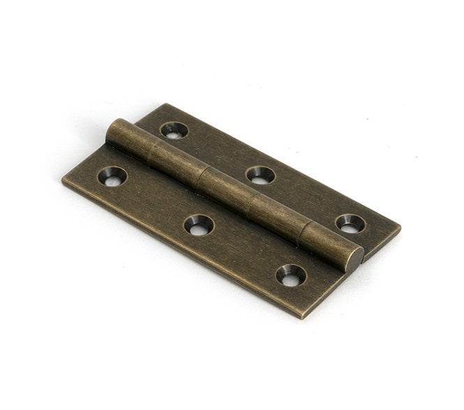From The Anvil 50953 Cabinet Hinges (Pair) - 64x35mm - Burnished Brass