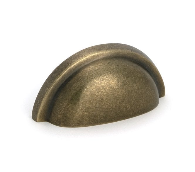 From The Anvil 50968 Regency Concealed Drawer Pull - Burnished Brass