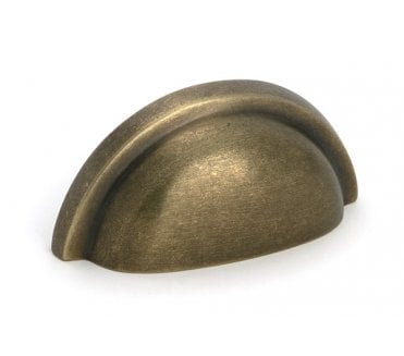 From The Anvil 50968 Regency Concealed Drawer Pull - Burnished Brass