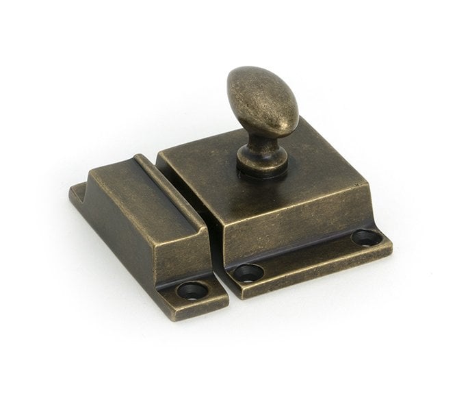From The Anvil 51210 Cabinet Latch - Burnished Brass