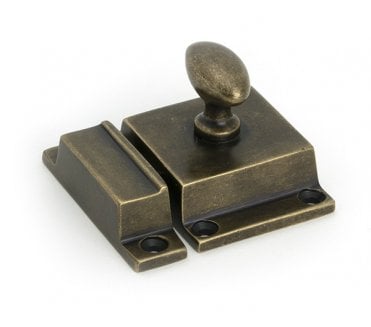 From The Anvil 51210 Cabinet Latch - Burnished Brass