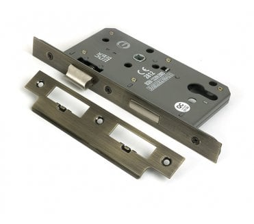 From The Anvil 51801 Euro Profile Din Lock - Aged Brass
