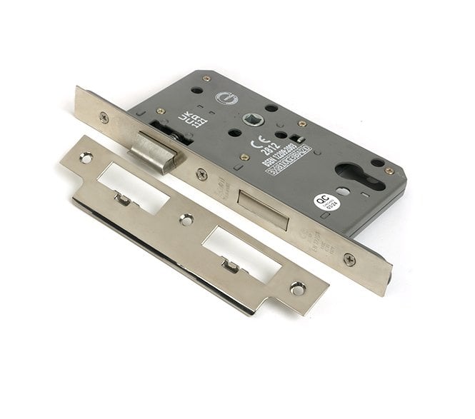 From The Anvil 51803 Euro Profile Din Lock - Polished Nickel