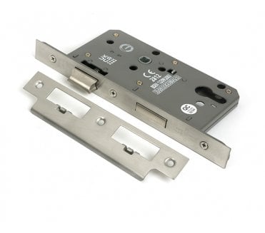 From The Anvil 51805 Euro Profile Din Lock - Satin Chrome