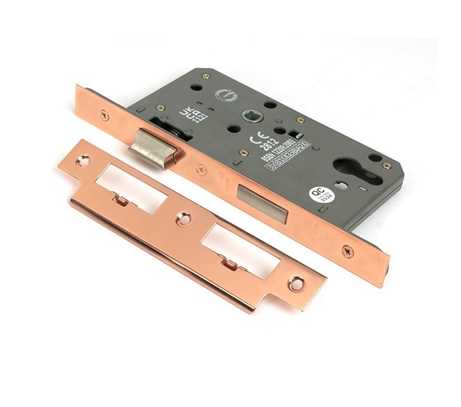 From The Anvil 51807 Euro Profile Din Lock - Polished Bronze