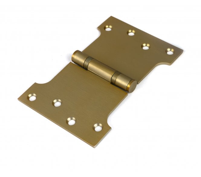 From The Anvil 51820 Parliament Hinges (Pair) - 102x102x152mm - Satin Brass