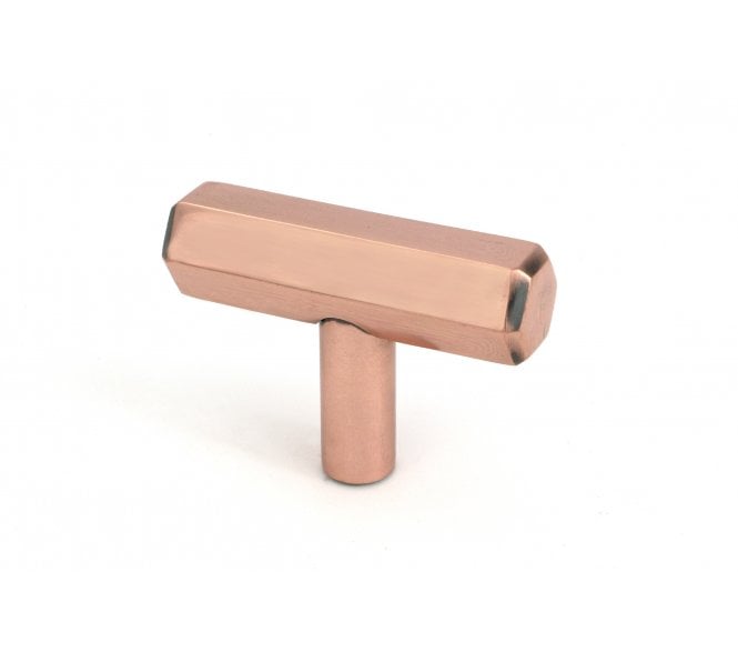 From The Anvil 51877 Kahlo T-Bar Cabinet Knob - Polished Bronze