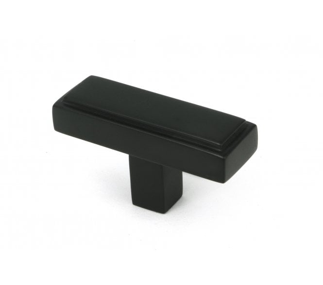 From The Anvil 51884 Scully T-Bar Cabinet Knob - Aged Bronze