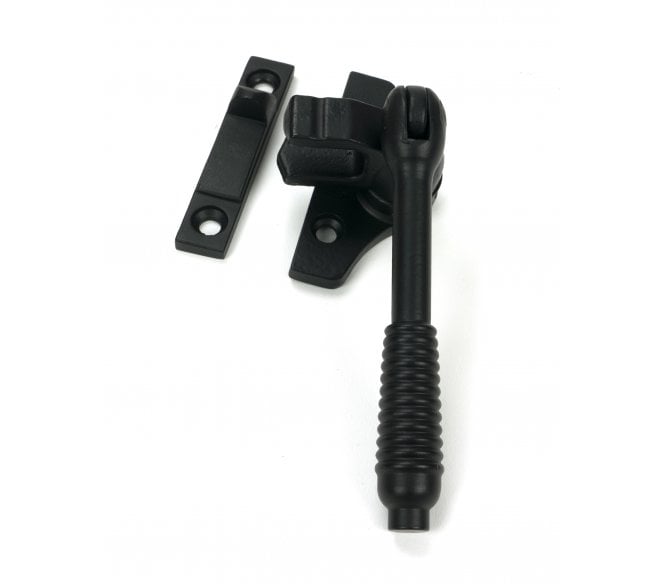 From The Anvil 51994 Night-Vent Locking Reeded Fastener (Steel Window) - Matt Black