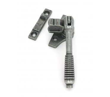 From The Anvil 51995 Night-Vent Locking Reeded Fastener (Steel Window) - Pewter