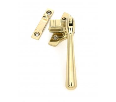 From The Anvil 52000 Night-Vent Locking Newbury Fastener (Steel Window) - Polished Brass