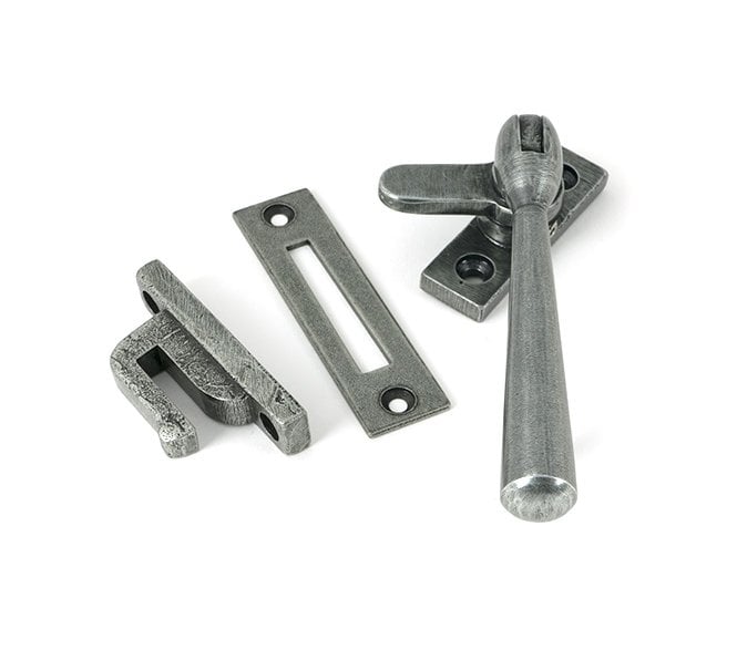 From The Anvil 52065 Newbury Window Fastener (Lockable) - Pewter