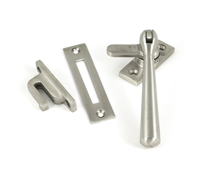 From The Anvil 52067 (Grade 316) Newbury Window Fastener (Lockable) - Satin Stainless Steel
