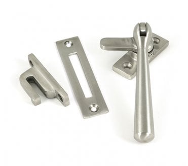 From The Anvil 52067 (Grade 316) Newbury Window Fastener (Lockable) - Satin Stainless Steel