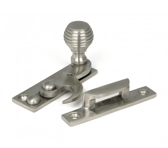 From The Anvil 52110 Satin Stainless Steel (Grade 316) Beehive Sash Window Hook Fastener