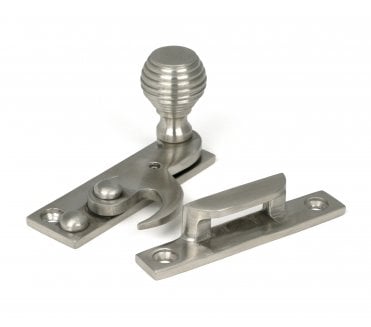 From The Anvil 52110 Satin Stainless Steel (Grade 316) Beehive Sash Window Hook Fastener
