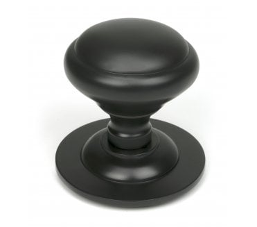 From The Anvil 52136 Round Centre Door Knob - Aged Bronze