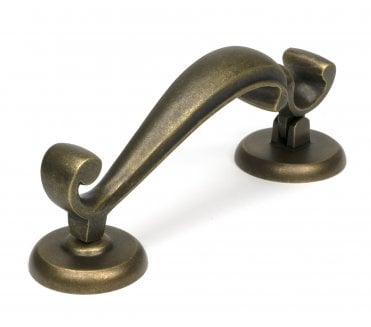 From The Anvil 52166 Doctors Door Knocker - Burnished Brass