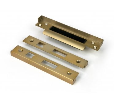 From The Anvil 52190 Rebate Kit To Suit From The Anvil 5 Lever BS Mortice Sash Lock - Satin Brass