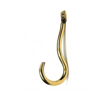 From The Anvil 52208 Anchor Coat Hook - Aged Brass