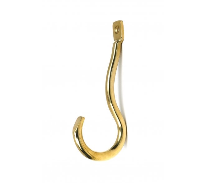 From The Anvil 52209 Anchor Coat Hook - Polished Brass