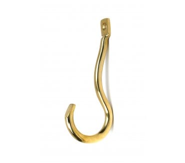 From The Anvil 52209 Anchor Coat Hook - Polished Brass