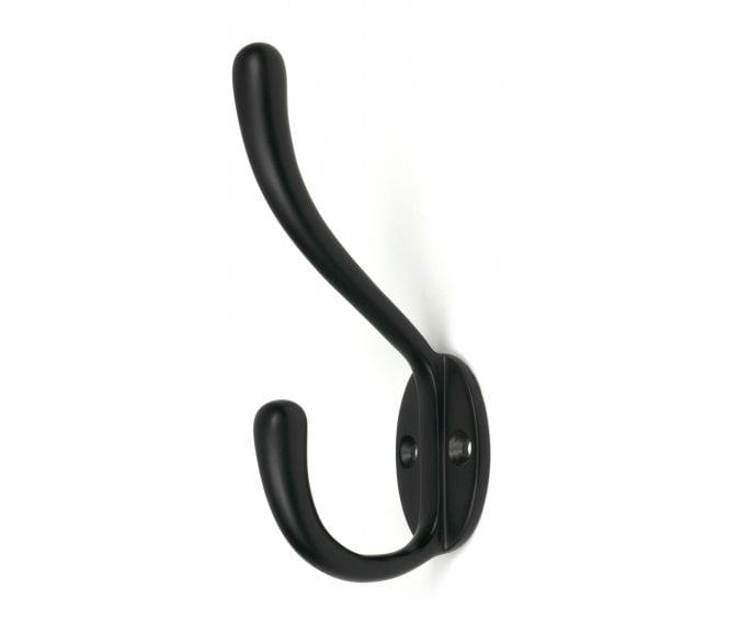 From The Anvil 52217 Newbury Hat & Coat Hook - Matt Black