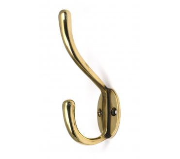 From The Anvil 52218 Newbury Hat & Coat Hook - Aged Brass