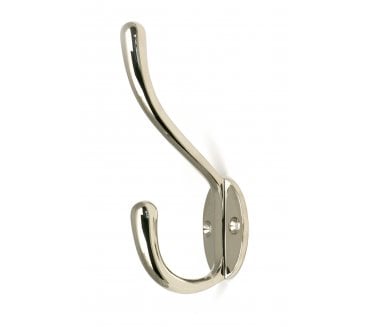 From The Anvil 52222 Newbury Hat & Coat Hook - Polished Nickel